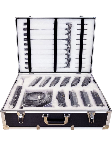 Flight case de rangement pour 10 emplacements WDR69CASE