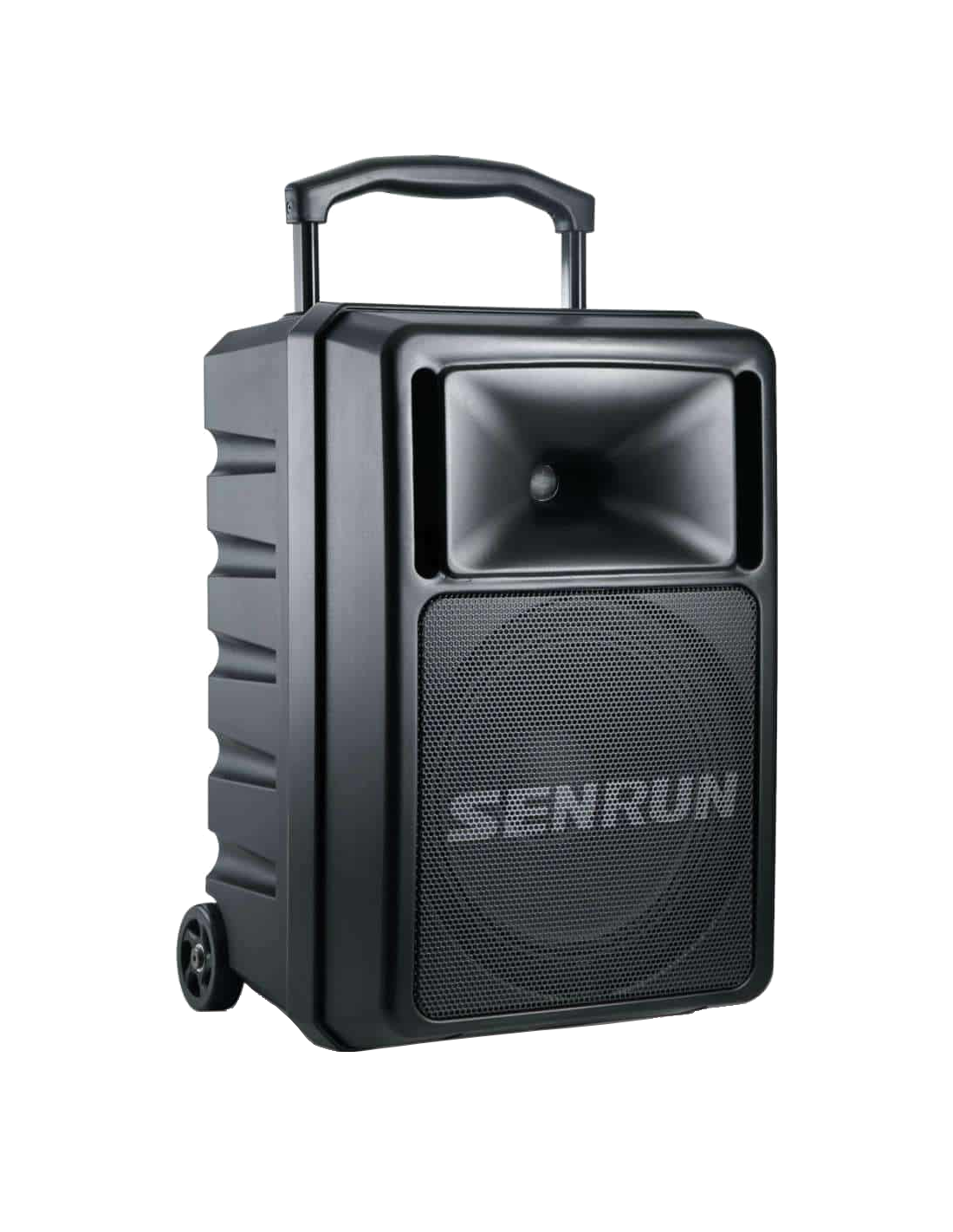 SENRUN EP 980 - Pack enceinte 180 W autonome avec Micro UHF, Lecteur  Bluetooth/USB/SD et housse.