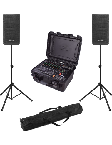 Kit Sonorisation 360 W en Valise avec...