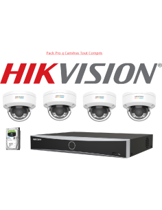 Pack Vidéo Surveillance Hikvision 4 Caméras | Pour une Protection Inégalée