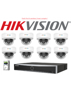 Pack Vidéo Surveillance Hikvision 8 Caméras | Pour une Protection Inégalée
