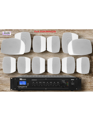 Pack Sonorisation Pro pour Magasin ou...