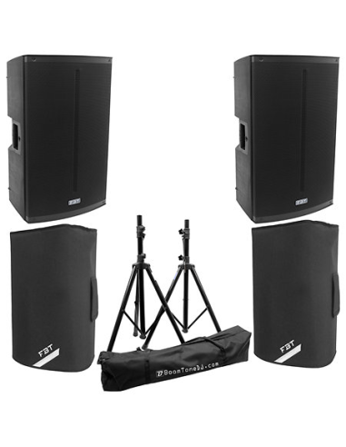 Pack enceintes actives 15” 1500W...