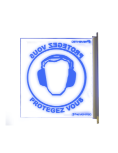 Afficheur drapeau « CASQUE...