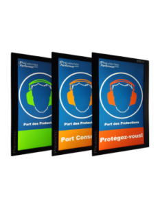 Afficheur LCD de prévention...