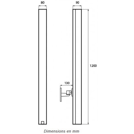 Dimensions LBC 3201/00 BOSCH