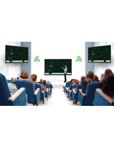VIVITEK BK863i Écran interactif 86"...