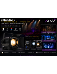 Projecteur Fresnel LED...